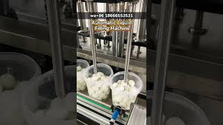Automatic Liquid Filling line,liquid filling machine.#machine #fillingmachine #factory