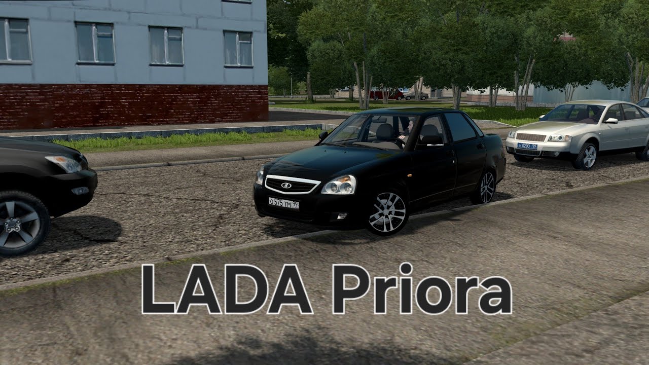 City Car Driving - LADA Priora. Test Drive.