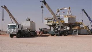 Al Qahtani Vehicle and Machinery Co. - Rig Move Movie