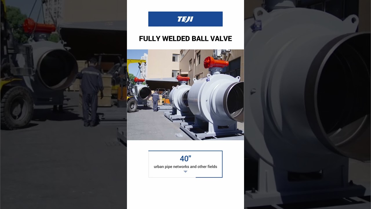 40'' FULLY WELDED BALL VALVE-TEJI