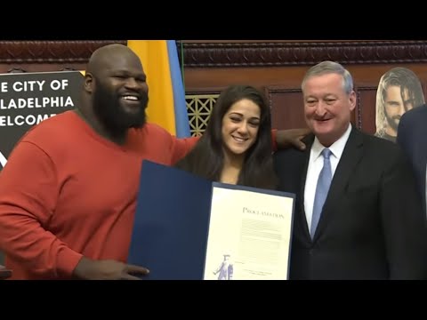 WWE takes over Philadelphia City Hall