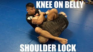 Knee On Belly Shoulder Lock With Professor Kris Kim Seoul Korea