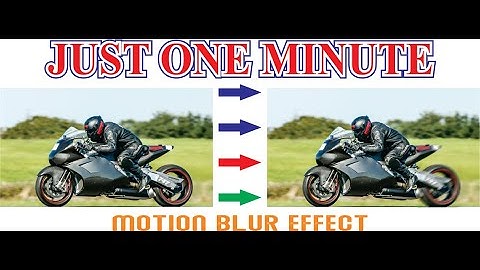 Coreldraw   How to Make Speed Effect Using Motion Blur Tool Best Tips