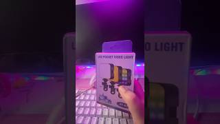 Dica de luz portátil de celular para gravações de vídeo #ringlight #setup #gravação #dicas #shorts