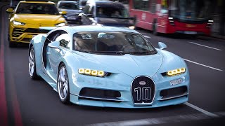 Supercars in London May 2023 - #CSATW506 [Chiron, Veyron, Senna, Aventador]