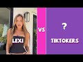 Lexi Rivera Vs Famous TikTokers