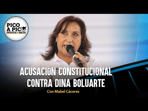 Acusación constitucional contra Dina Boluarte | Pico a Pico con Mabel Cáceres
