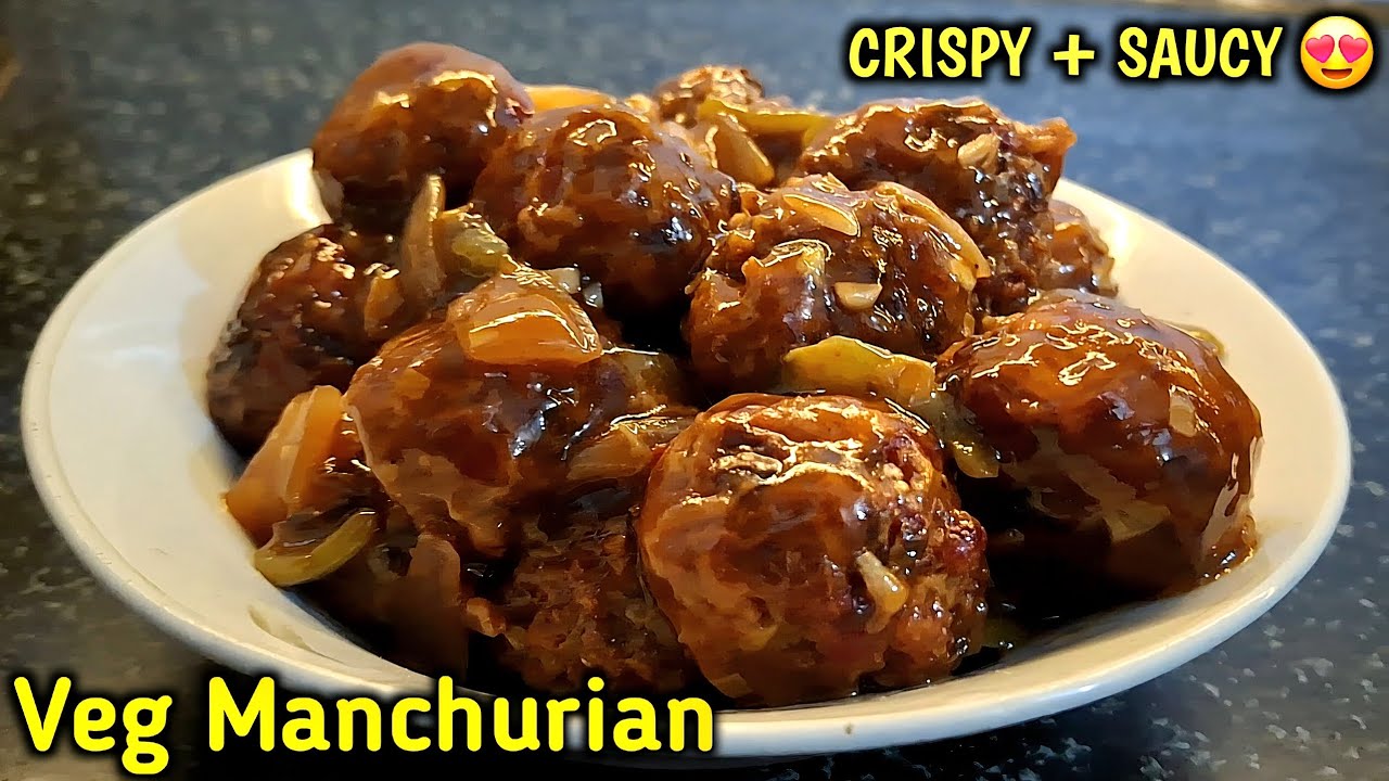 Street Style Veg Manchurian 😋 | Easy Indo-Chinese Recipe