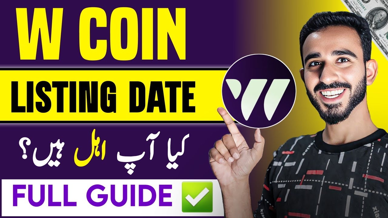 W Coin Telegram Airdrop Listing Date || Wcoin Token Airdrop || W Coin ...