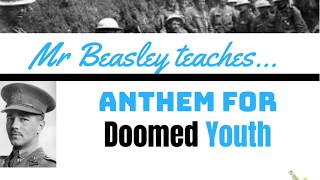Analysis of Anthem for Doomed Youth