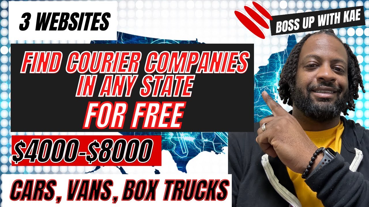Top sites to find Courier Delivery jobs and Make 40008000 a month