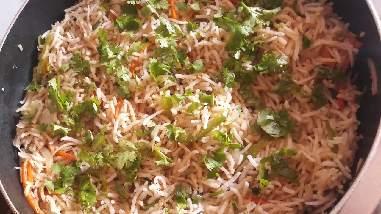சுவையான வெஜ் ஃப்ரைட் ரயிஸ்🥘🍚🥗😋| Yummy Veg fried rice recipe| Lava's ...