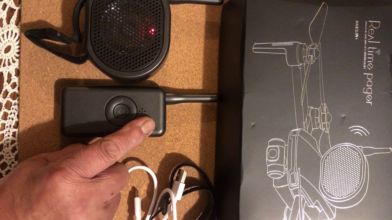 Damaged Global Drone M6 Sky Speaker Megaphone Laudspeakers from Banggood