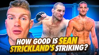 Is Sean Strickland&#39;s STRIKING As Good As His TRASH TALK?! UFC 293