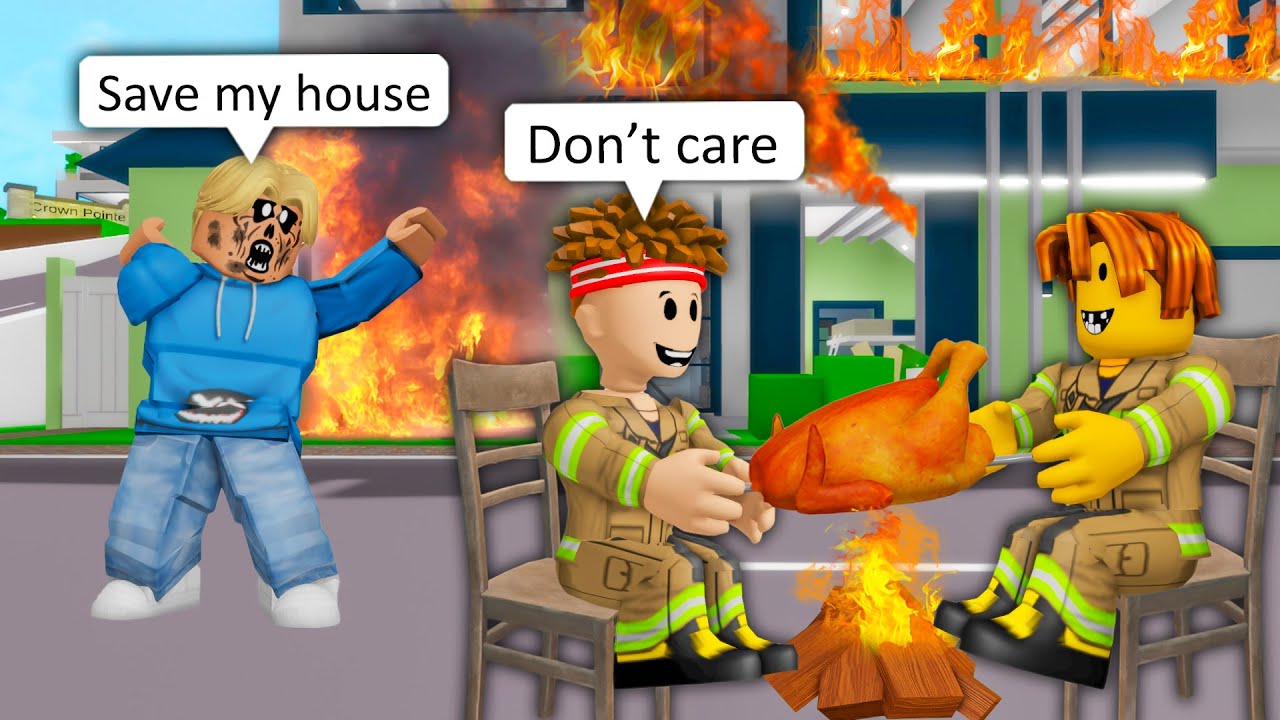 FIREFIGHTER IN BROOKHAVEN🔥 (BEST EPISODES COMPILATION) / ROBLOX ...