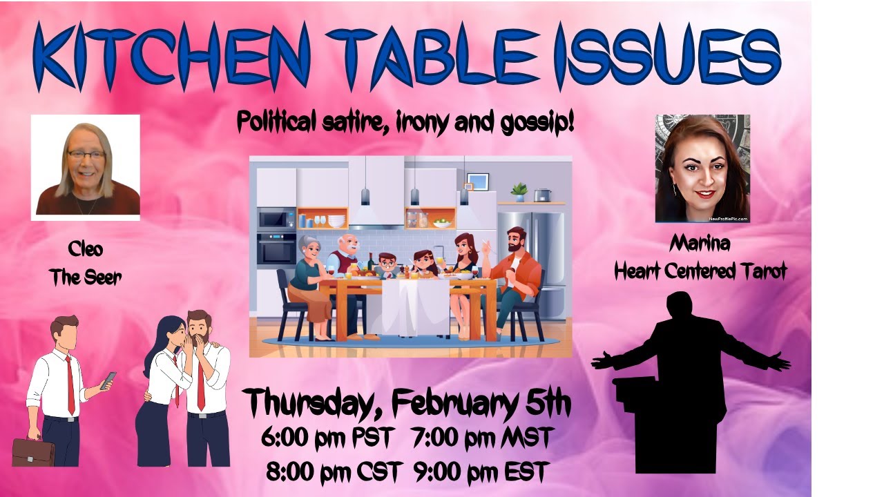 KITCHEN TABLE ISSUES with Marina and Cleo - YouTube