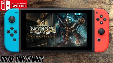 Bioshock Remastered - Nintendo Switch Handheld Gameplay