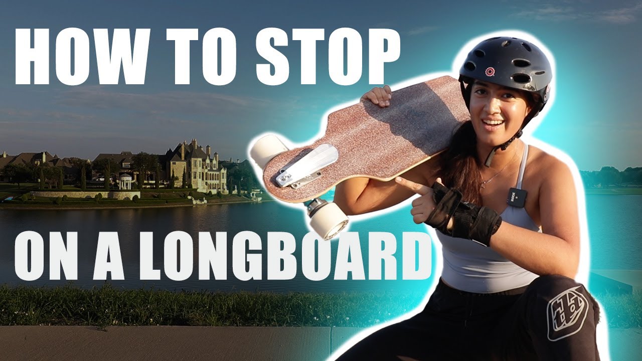 HOW TO STOP ON A LONGBOARD BASICS STEP BY STEP FOOT BRAKE ALTERNATIVE