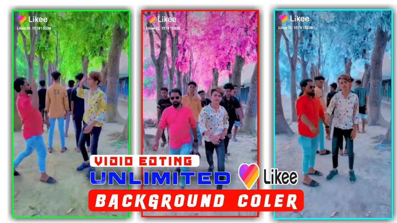 likee video background colour change | likee mamun video colour kivabe kore | like app bangla