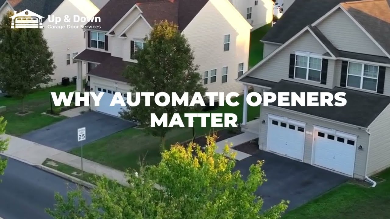 Benefits of Installing an Automatic Garage Door Opener