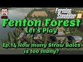  fenton forest lets play  map mod by stevie  ep14 how many straw bales 