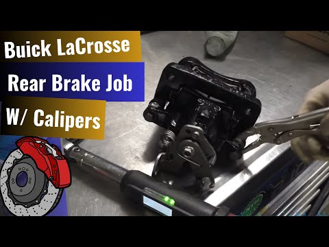 Buick LaCrosse: Rear Pads, Rotors & Calipers