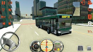 Bus Simulator 17 Compton - Real Bus Driver - Android Gameplay FHD screenshot 2