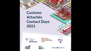 Customs Attachés Contact Days 2021 – boek uw virtuele afspraak!