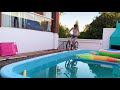 Não Consegui Me Equilibrar Na Borda Da Piscina Quarentena Brincadeiras 