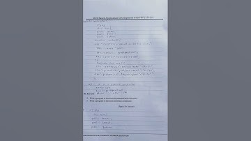 Web based application with PHP(22619) solved manual msbte