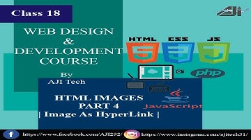 Html Images Part 4 For Beginners | Image as Hyperlink | in Urdu/Hindi