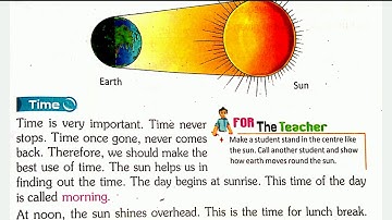 CBSE Class 2 EVS  - Day and Time - Chapter 15 - Earth Natural Friend - NCERT