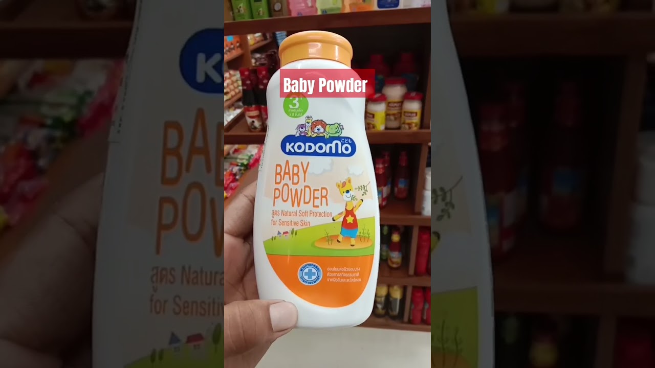Baby Powder, natural soft protection for sensitive skin 
