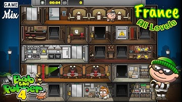 Walkthrough France 😱 | bob the robber 4 | full game