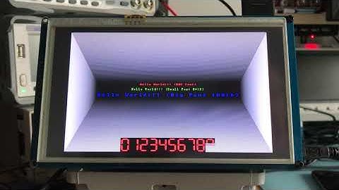 SSD1963 on the Z20X computer.