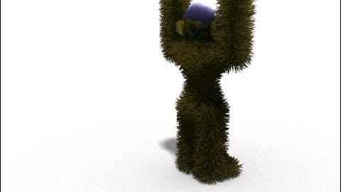 Yet Another Blender Test - Emo Monkey