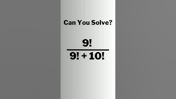 A Nice Math Factorial Problem • Evaluate #shorts #olympiad #mathematics #maths #matholympiad #tips