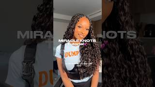 Miracle Knots/ BoHo crochet tutorial! Fav style I’ve ever done😍 ￼#miracleknots #bohobraids