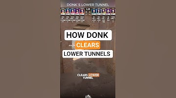 How Donk clears Lower Tunnel - Dust 2 #cs2 #counterstrike2 #cs2tips #donk