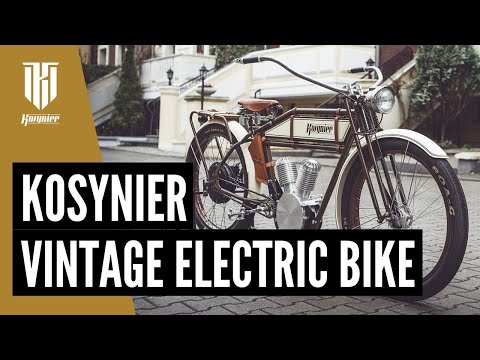 Bicicletta elettrica retrò - KOSYNIER