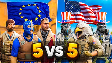 I Put 5 Silvers From Europe Against 5 Silvers From USA, Who Will Win?