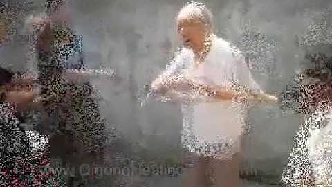 Bagua Qi projection  from 94 years old master | Push Hands