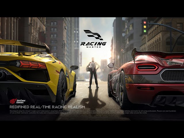 A new mobile game with all camera views 'Racing Master' is now launched