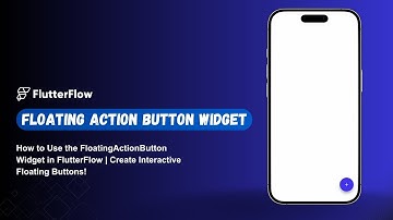 How to Use the FloatingActionButton Widget in FlutterFlow | Create Interactive Floating Buttons!