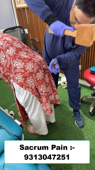 Sacrum Pain | Tail bone pain | Chiropractic Treatment in Delhi | Dr. Varun | Call 9313047251 #delhi