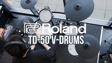 Roland TD-50 V-Drums | Perfect for practice, recording & performance