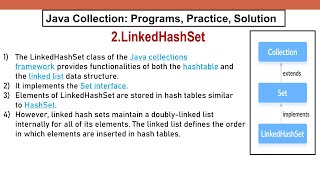 LinkedHashSet (Exercises 1) for beginner