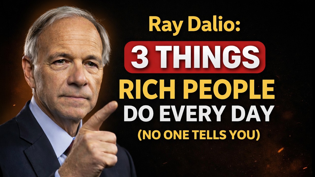 Ray Dalio: 3 Things Rich People Do Every Day (No One Tells You)