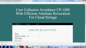 user collusion avoidance cp ABE for cloud storage