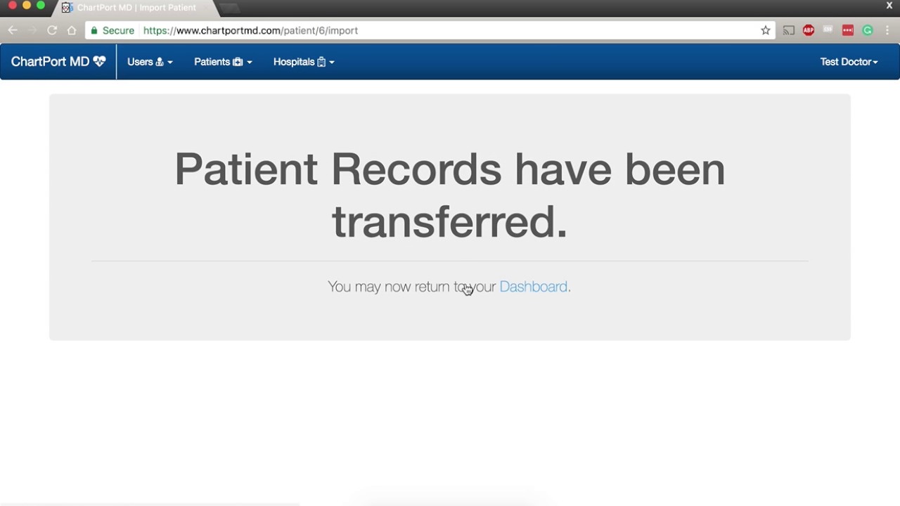 ChartPort M.D. Submission Video - YouTube